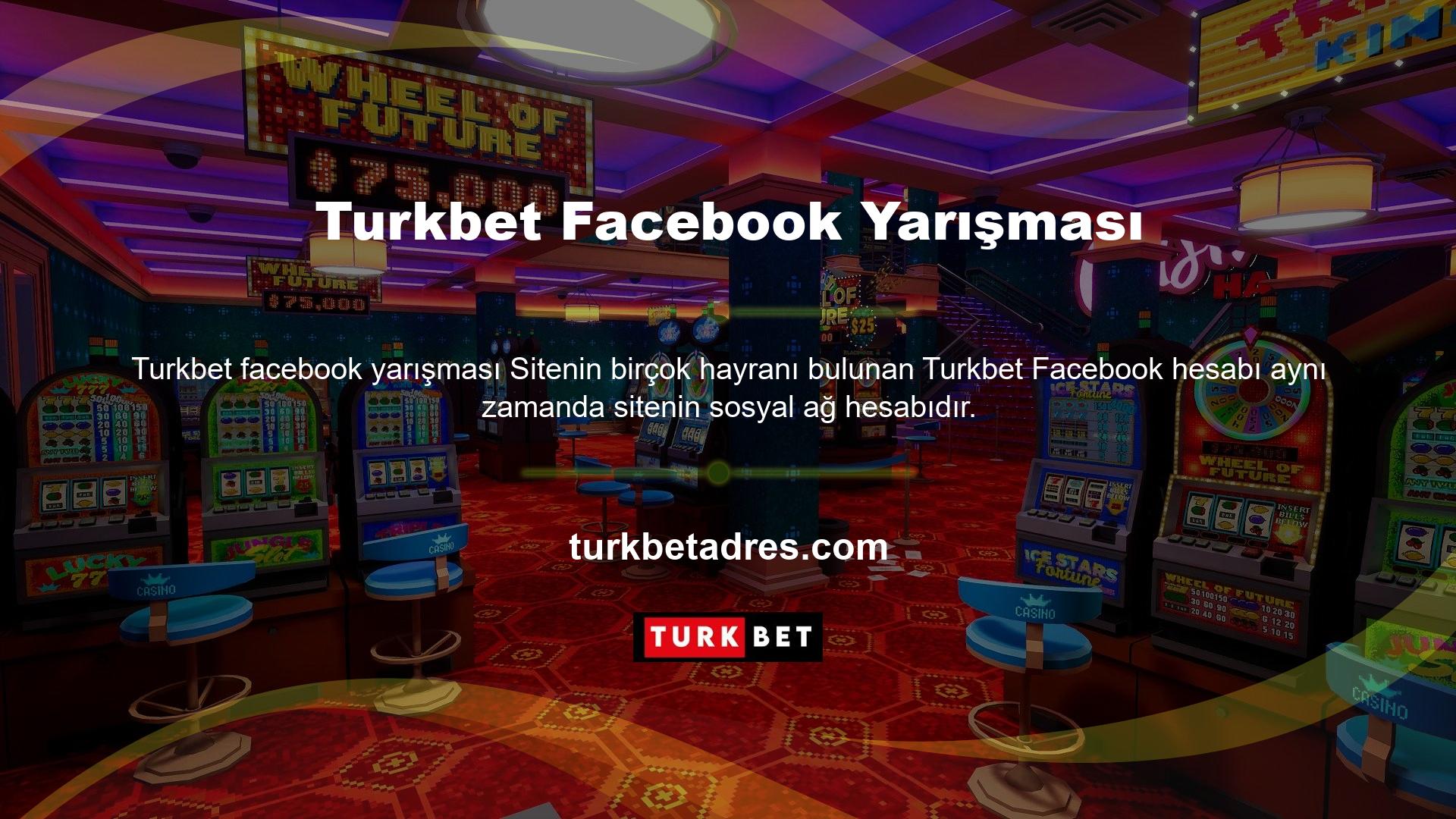 Bu hesabı aktif olarak kullanmak için ilk olarak bu hesap tarafından bir Turkbet sosyal medya yarışması düzenlenmiştir